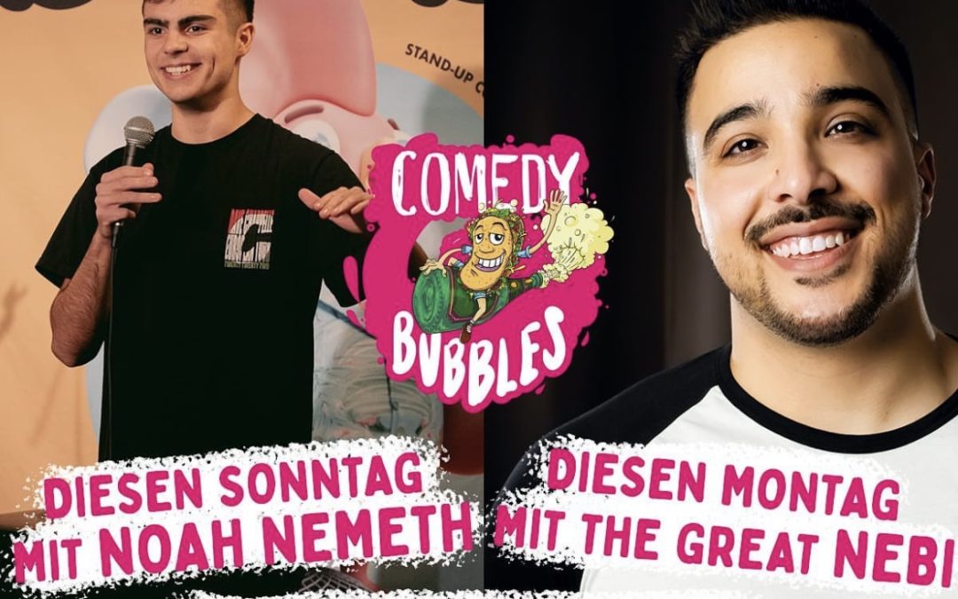 07.05 & 08.05. – Stand up Comedy-Open Mic by Comedy Bubbles