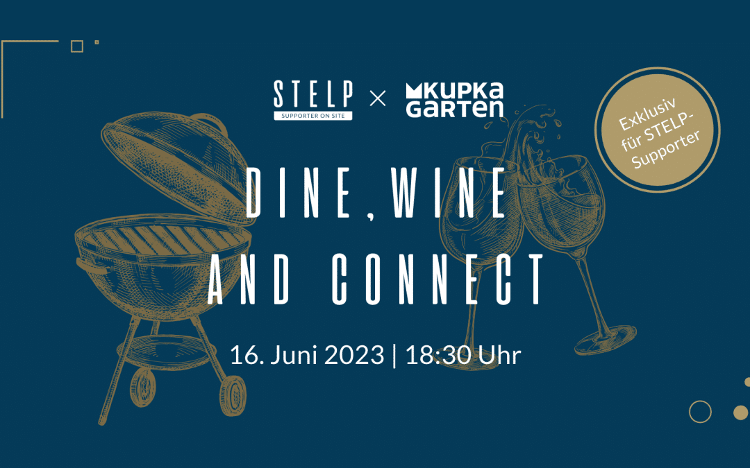 STELP Dine, Winde and connect Flyer